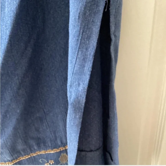 Alfred Dunner Blue Floral Maxi Skirt - Picture 5 of 6